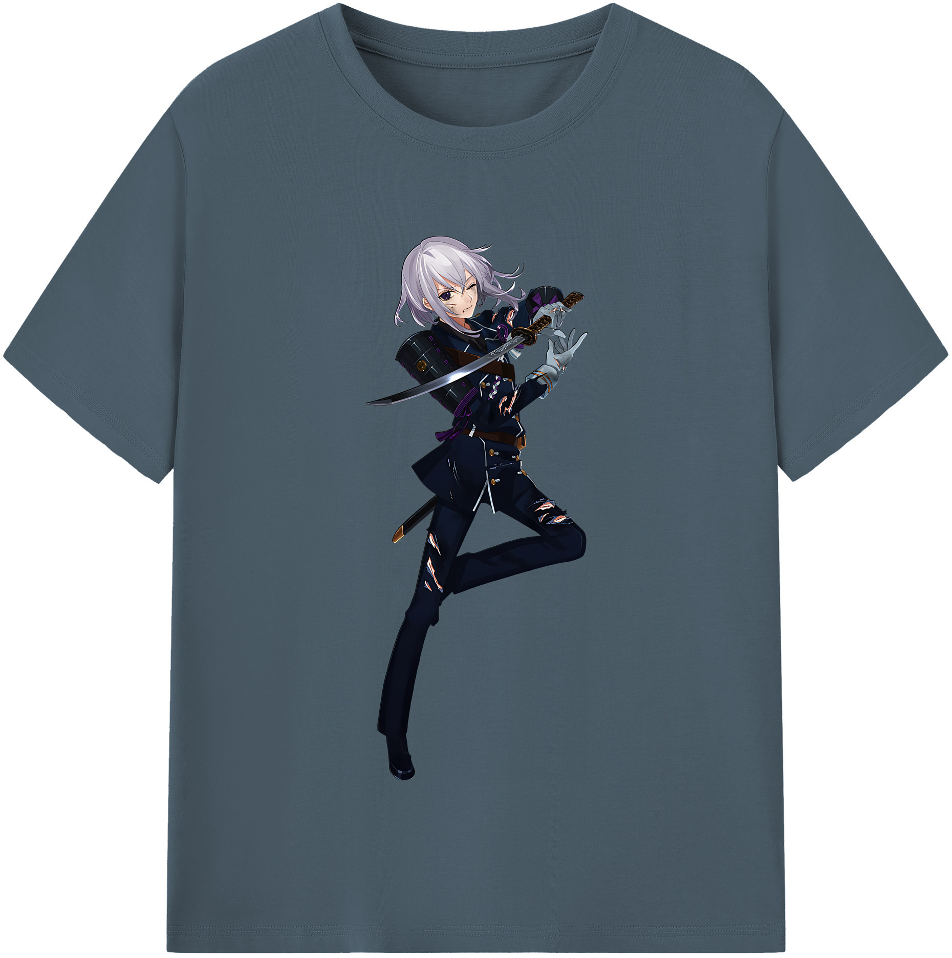 （画像用） 刀剣乱舞 Touken Ranbu 綿100％半袖Tシャツ（フロントプリント）